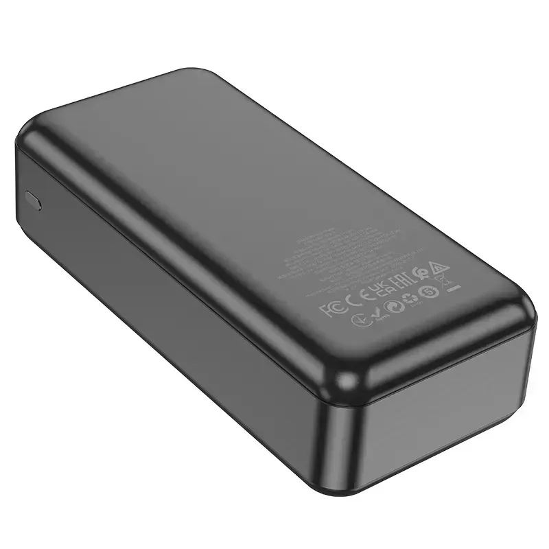 Універсальна мобільна батарея Hoco J101B Astute 22.5W 30000mAh Black (6931474782519) - мініатюра 2