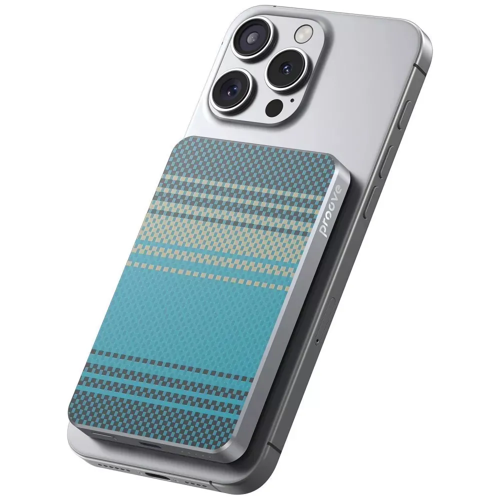 Універсальна мобільна батарея Proove Carbon Slim 20W 5000mAh Nightfall (PBCS20010051) - мініатюра 2