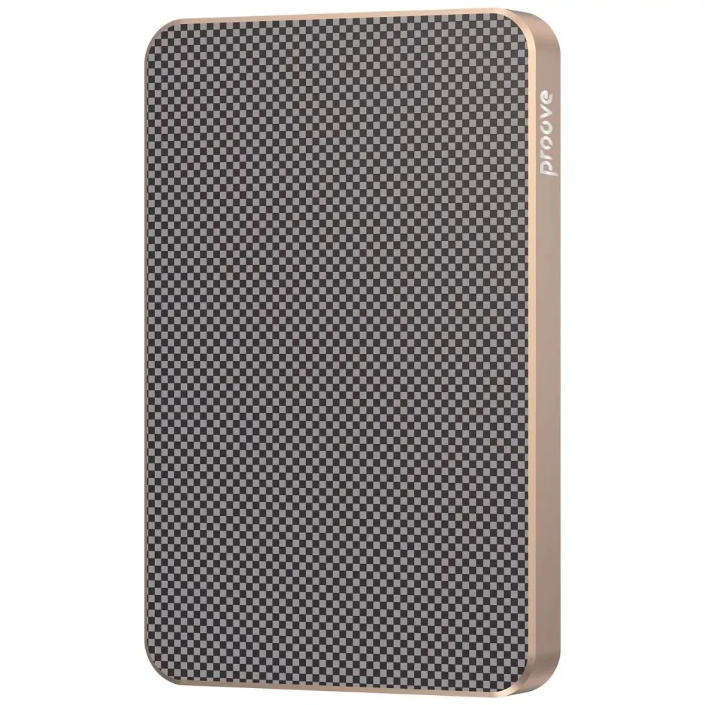 Універсальна мобільна батарея Proove Carbon Slim 20W 5000mAh Sunflare (PBCS20010050) - зображення 1