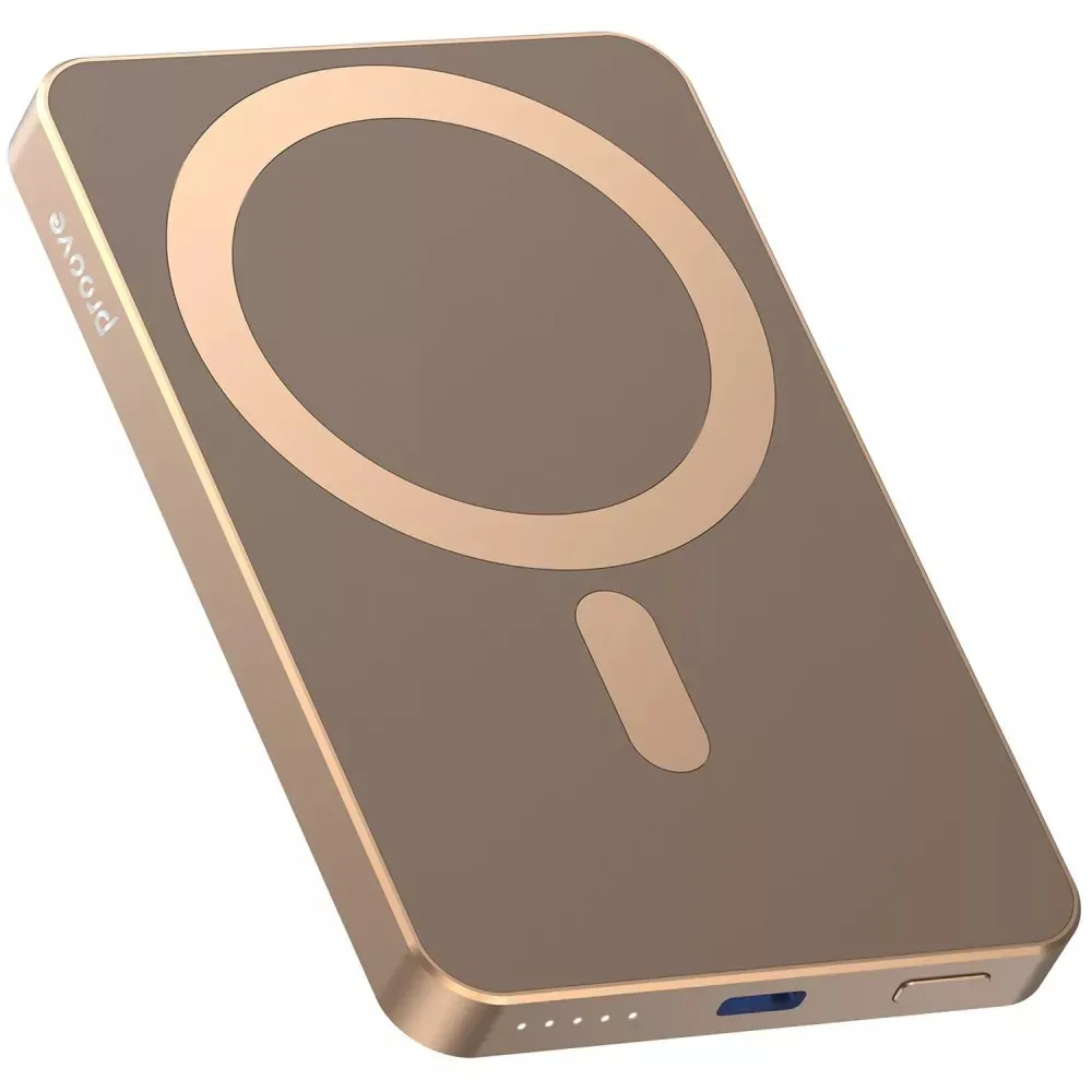Універсальна мобільна батарея Proove Carbon Slim 20W 5000mAh Sunflare (PBCS20010050) - мініатюра 4
