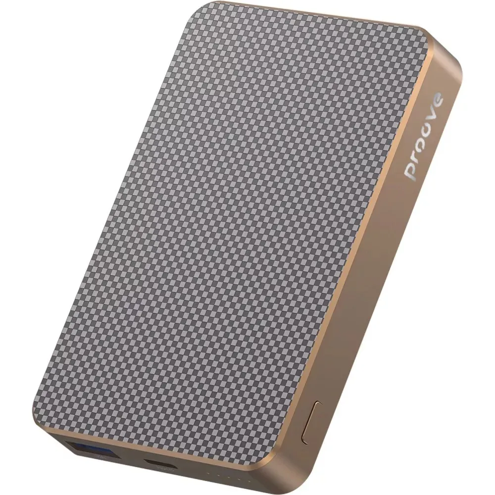 Універсальна мобільна батарея Proove Carbon Slim 22.5W 10000mAh Sunflare (PBCS22110050) - мініатюра 2