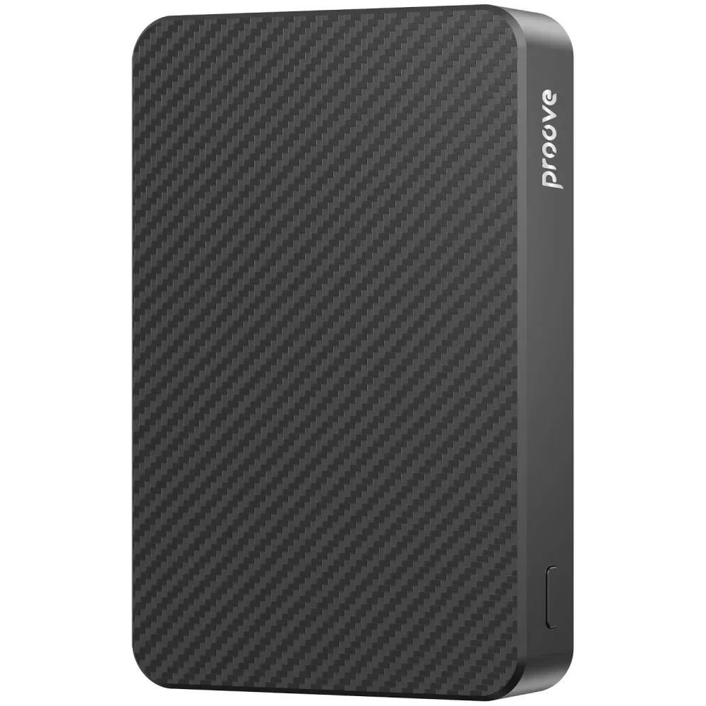 Універсальна мобільна батарея Proove Carbon Slim 22.5W 10000mAh Black (PBCS22110001) - зображення 1
