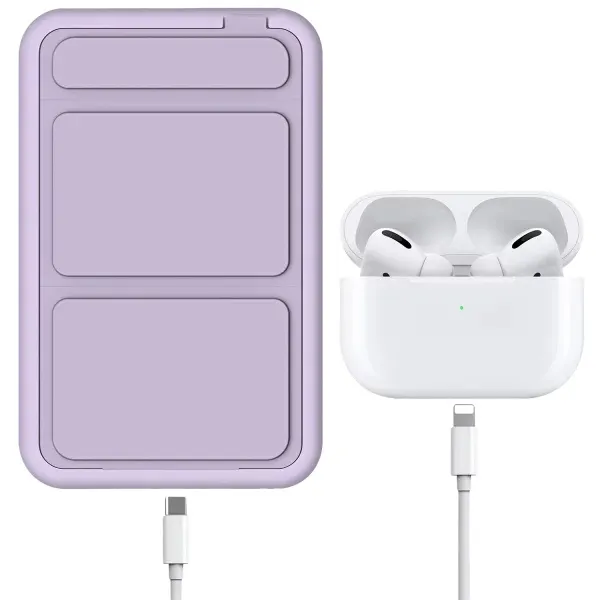 Універсальна мобільна батарея Proove Hyperion 20W 10000mAh Purple (PBHN15020009) - мініатюра 5