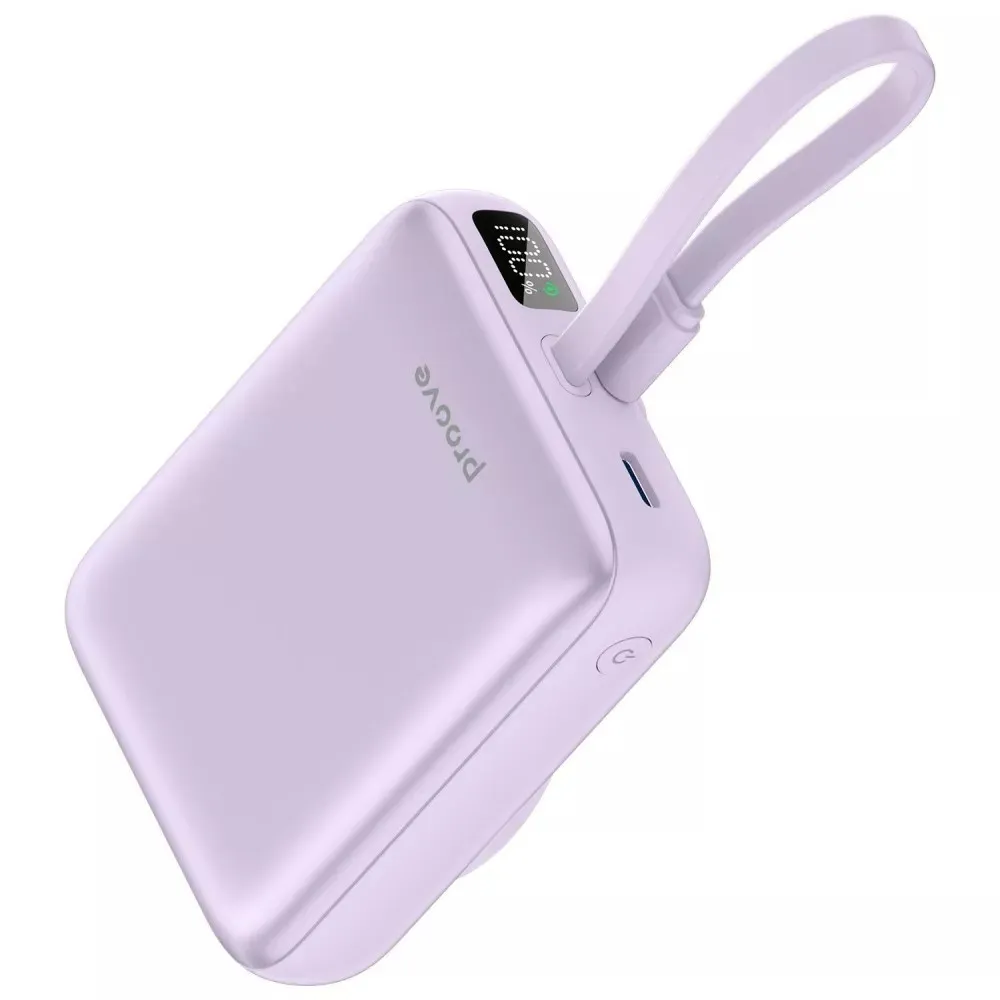 Універсальна мобільна батарея Proove Neutron 22.5W 10000mAh Purple (PBNE22022209) - мініатюра 2