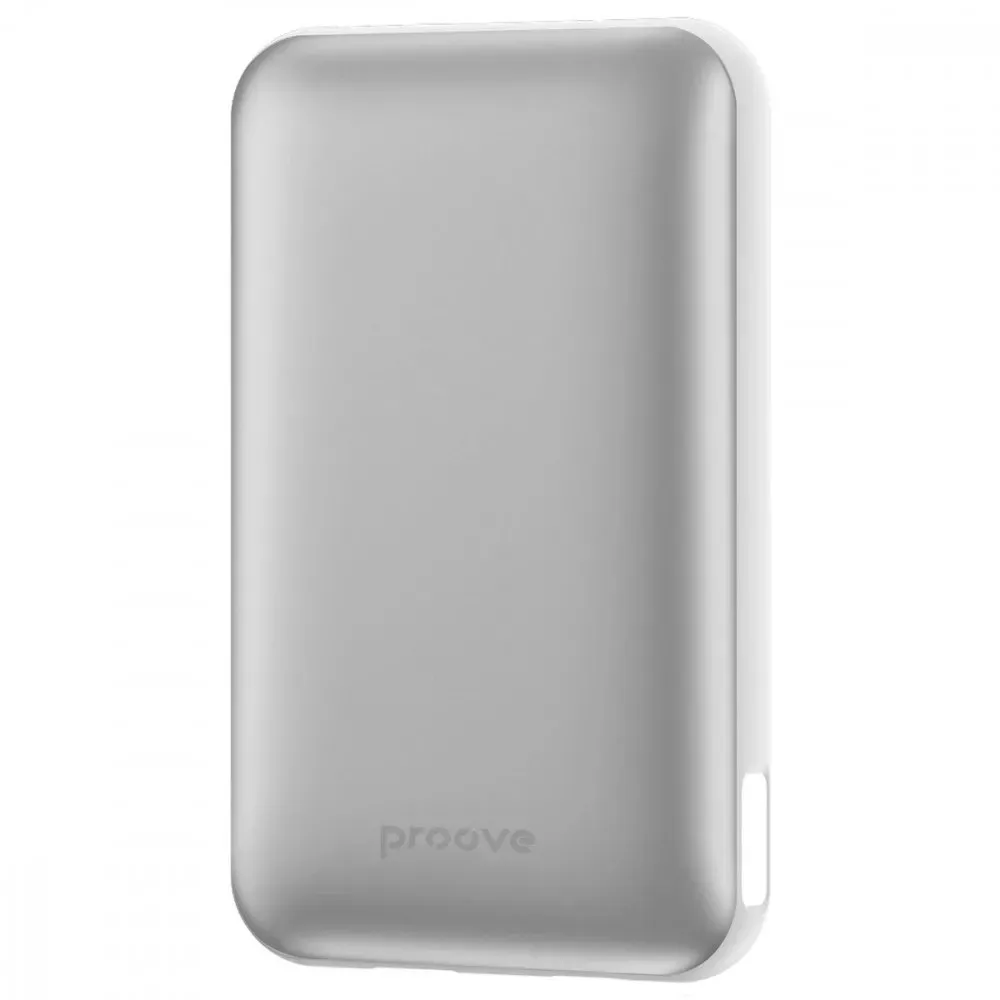 Універсальна мобільна батарея Proove Vibe Energy Plus 22.5W 10000mAh Silver/White (PBVE15012206) - зображення 1
