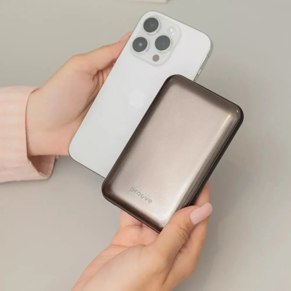 Універсальна мобільна батарея Proove Vibe Energy Plus 22.5W 10000mAh Silver/White (PBVE15012206) - мініатюра 4