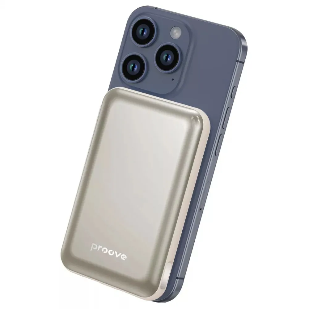 Універсальна мобільна батарея Proove Vibe Energy Plus 22.5W 10000mAh Gold (PBVE15012213) - мініатюра 2