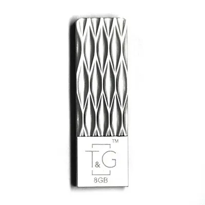 Флеш-накопичувач USB 8GB T&G 103 Metal Series Silver (TG103-8G) - мініатюра 2