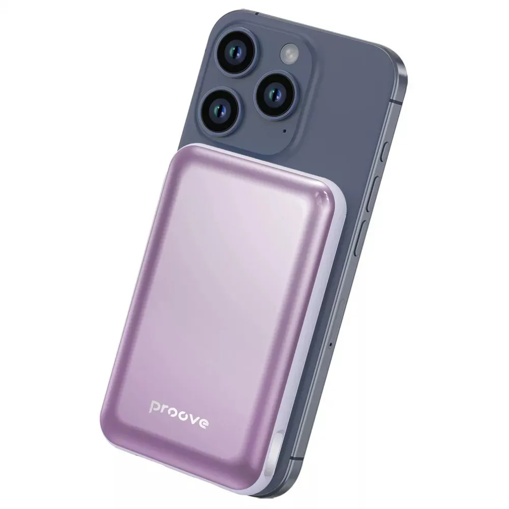 Універсальна мобільна батарея Proove Vibe Energy Plus 22.5W 10000mAh Purple (PBVE15012209) - мініатюра 2