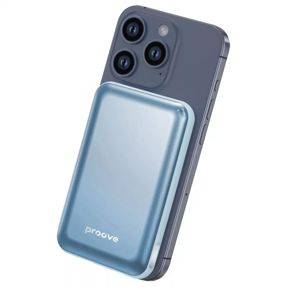 Універсальна мобільна батарея Proove Vibe Energy Plus 22.5W 10000mAh Sky Blue (PBVE15012208) - мініатюра 2