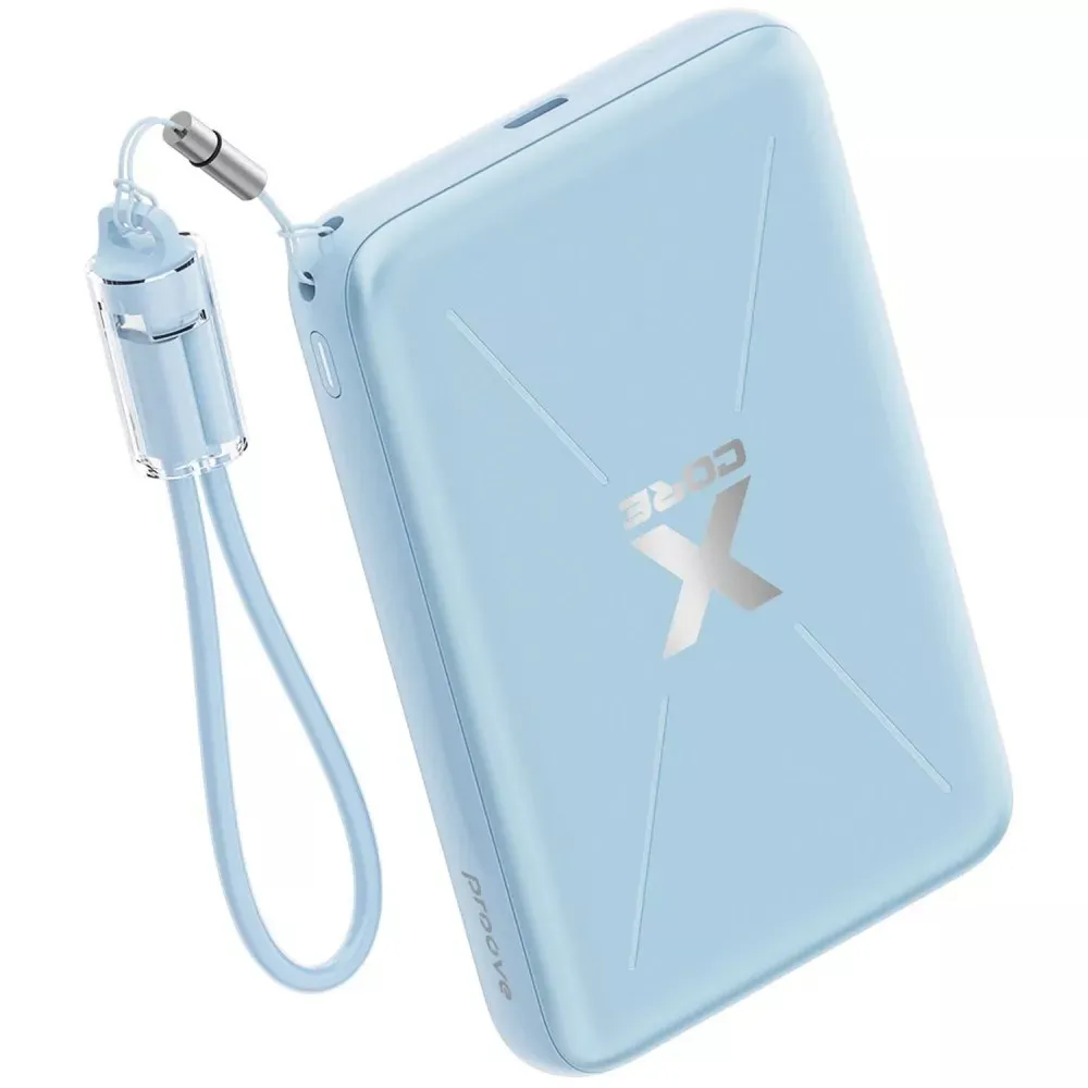 Універсальна мобільна батарея Proove X-Core 22.5W 10000mAh Sky Blue (PNXC22010008) - мініатюра 5