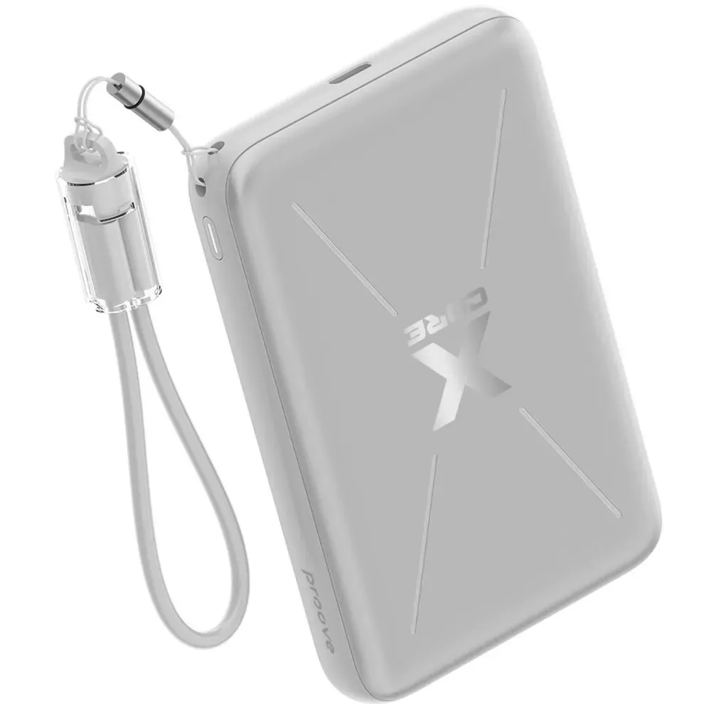 Універсальна мобільна батарея Proove X-Core 22.5W 10000mAh Silver/White (PNXC22010006) - мініатюра 5