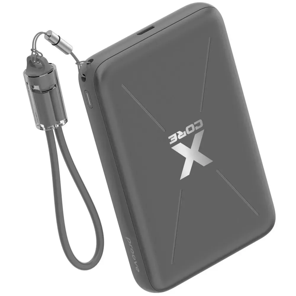 Універсальна мобільна батарея Proove X-Core 22.5W 10000mAh Gray (PNXC22010003) - мініатюра 5