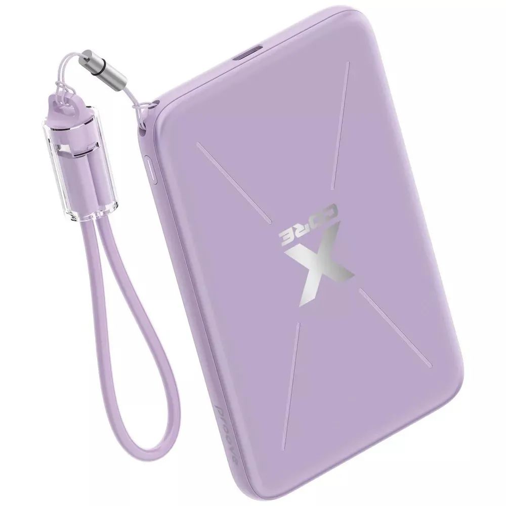 Універсальна мобільна батарея Proove X-Core 20W 5000mAh Purple (PNXC20010009) - мініатюра 6