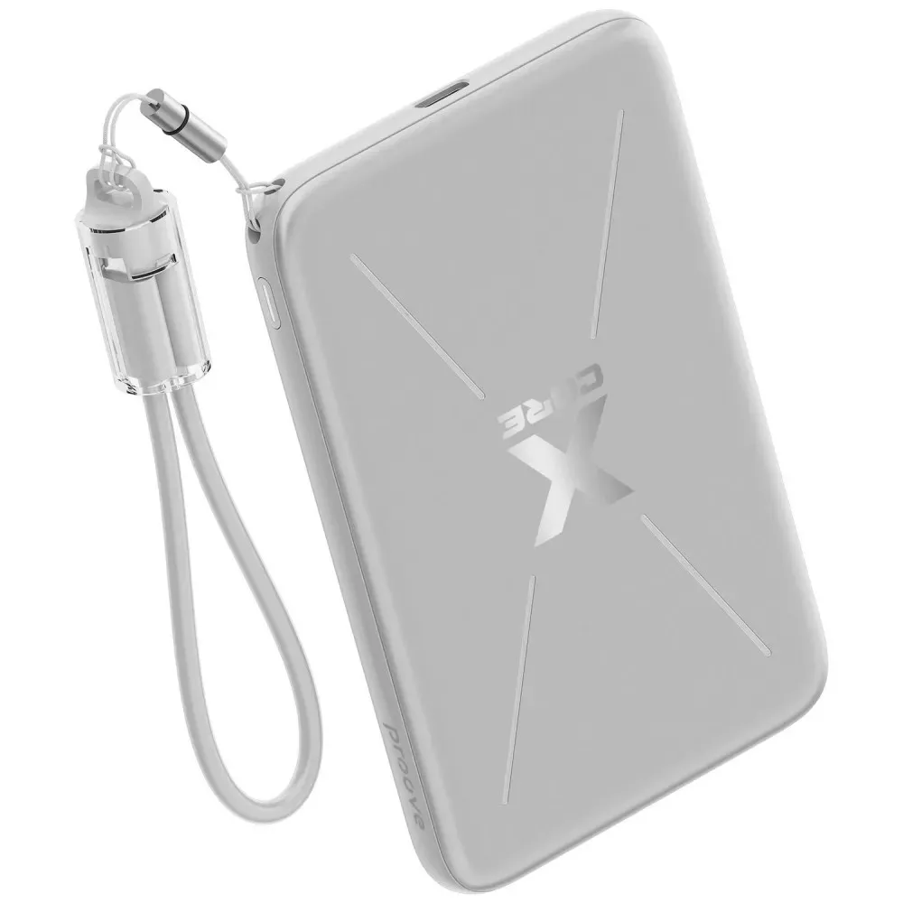 Універсальна мобільна батарея Proove X-Core 20W 5000mAh Silver/White (PNXC20010006) - мініатюра 6