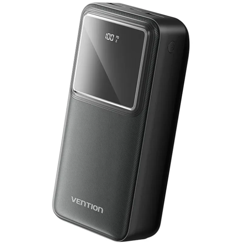 Універсальна мобільна батарея Vention 30000mAh PD QC 3.0 Black (FHMB0) - зображення 1