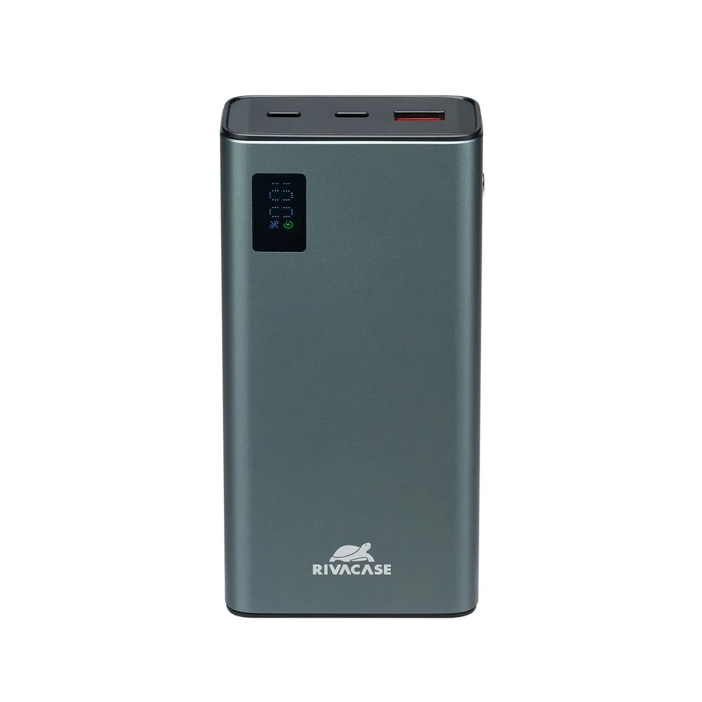 Універсальна мобільна батарея Rivacase Rivapower 20000 mAh Grey (VA1022) - мініатюра 2