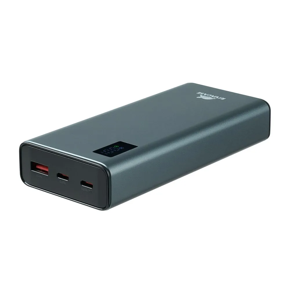Універсальна мобільна батарея Rivacase Rivapower 20000 mAh Grey (VA1022) - мініатюра 8