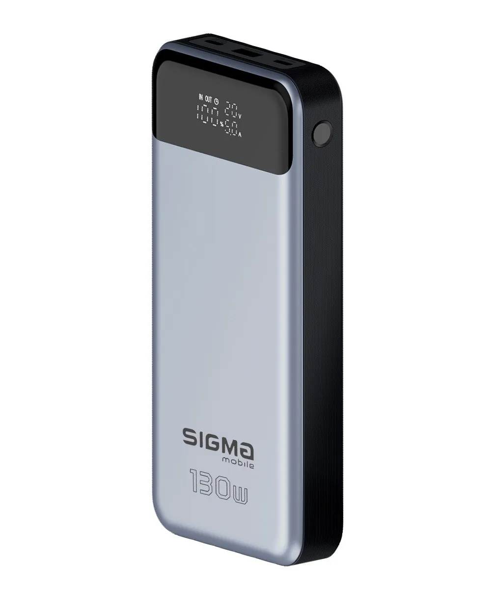 Універсальна мобільна батарея Sigma mobile X-Power SI30A7QLX 30000mAh Silver (4827798479117) - мініатюра 4