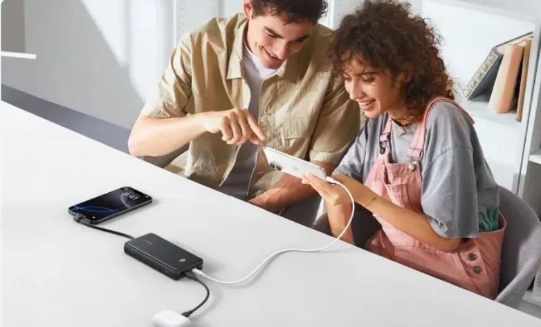 Універсальна мобільна батарея Anker Zolo 20000mAh 22.5W Black (A110EH11) - мініатюра 6