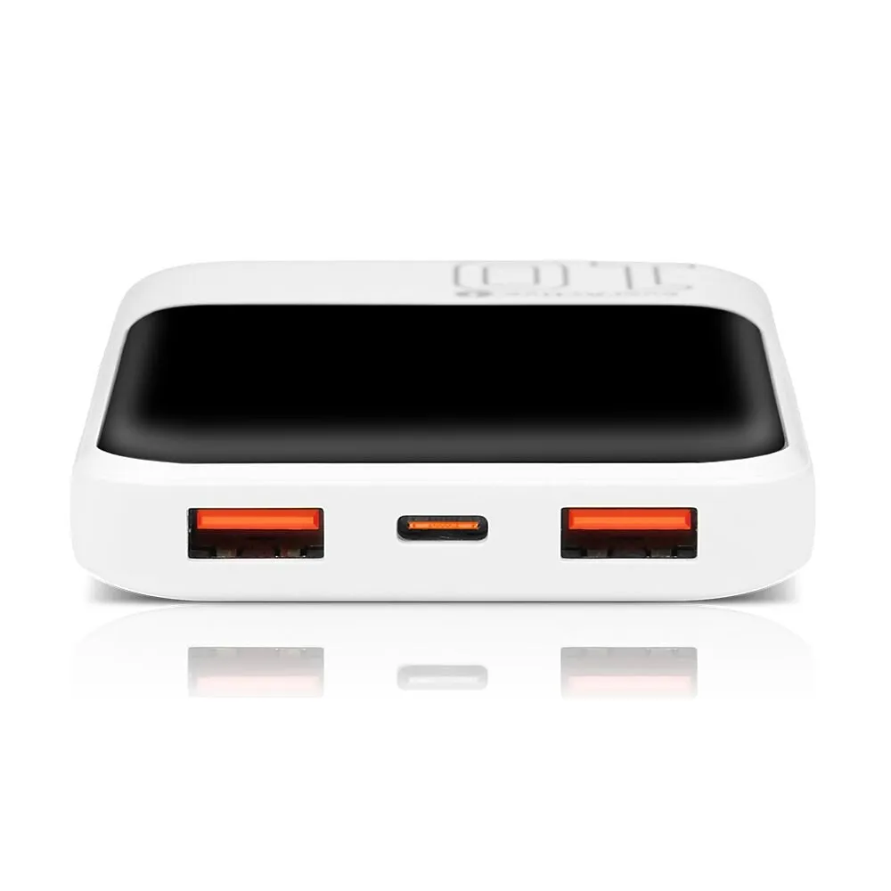 Універсальна мобільна батарея everActive EB-10Q 10000mAh White - мініатюра 2