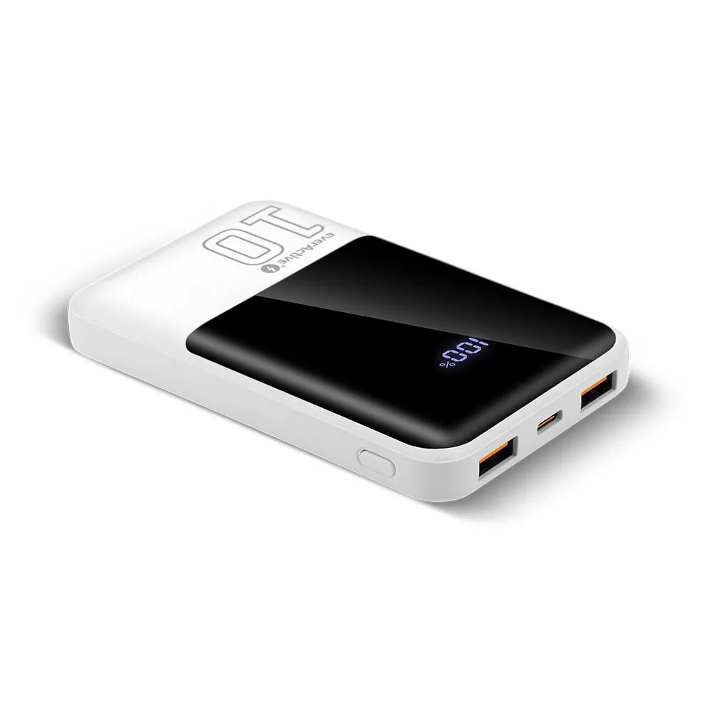 Універсальна мобільна батарея everActive EB-10Q 10000mAh White - мініатюра 3