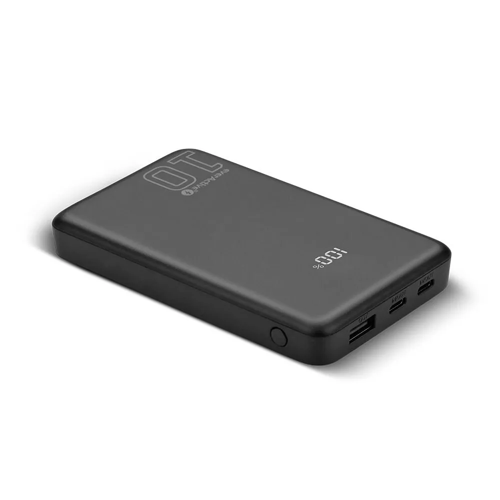 Універсальна мобільна батарея everActive EB-11QB 10000mAh Black - мініатюра 3