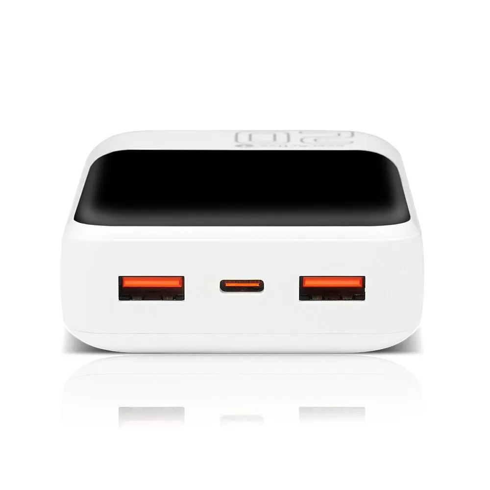 Універсальна мобільна батарея everActive EB-20Q 20000mAh White - мініатюра 2