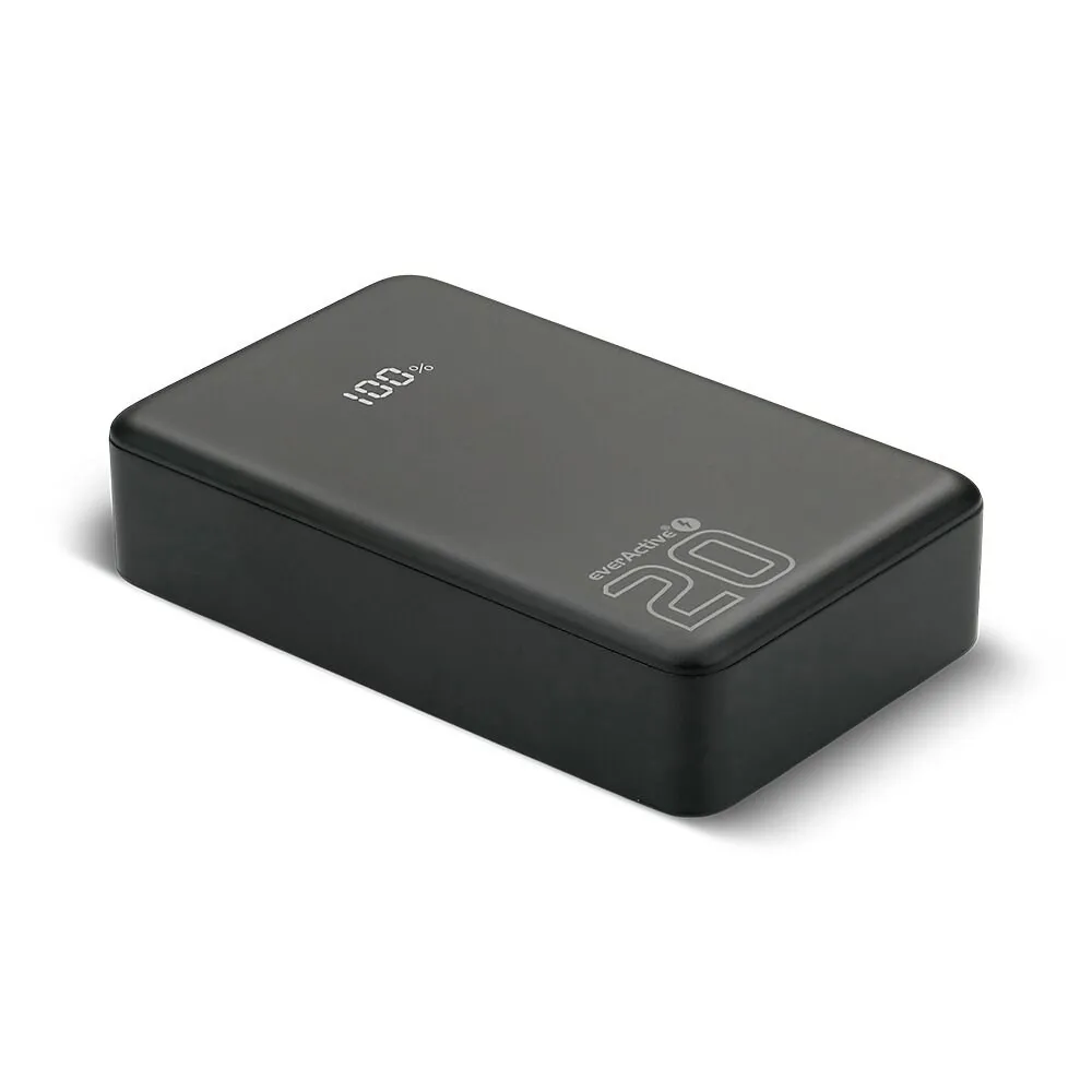 Універсальна мобільна батарея everActive EB-22QB 20000mAh Black - мініатюра 4