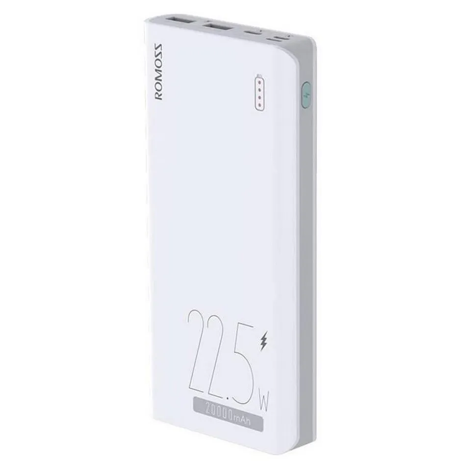 Універсальна мобільна батарея Romoss Sense6F 20000mAh 22.5W White (PPH80-611-1121H) - зображення 1