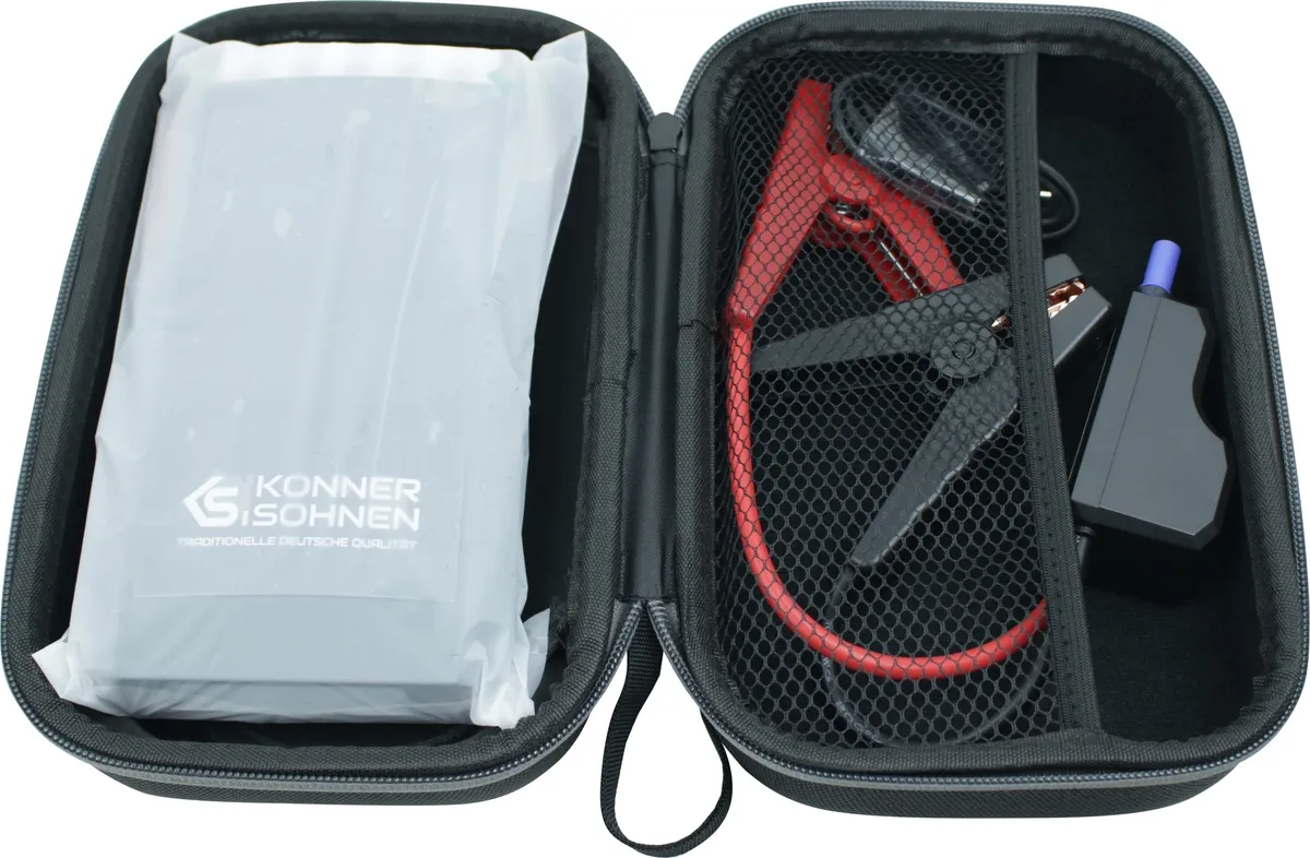 Пусковий пристрій для автомобілів Konner&Sohnen KS JS-1000 12000 mAh - мініатюра 4