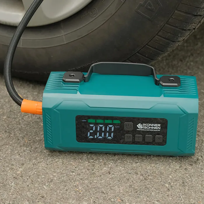 Пусковий пристрій для автомобілів Konner&Sohnen KS JSP-2000 14800 mAh - мініатюра 10