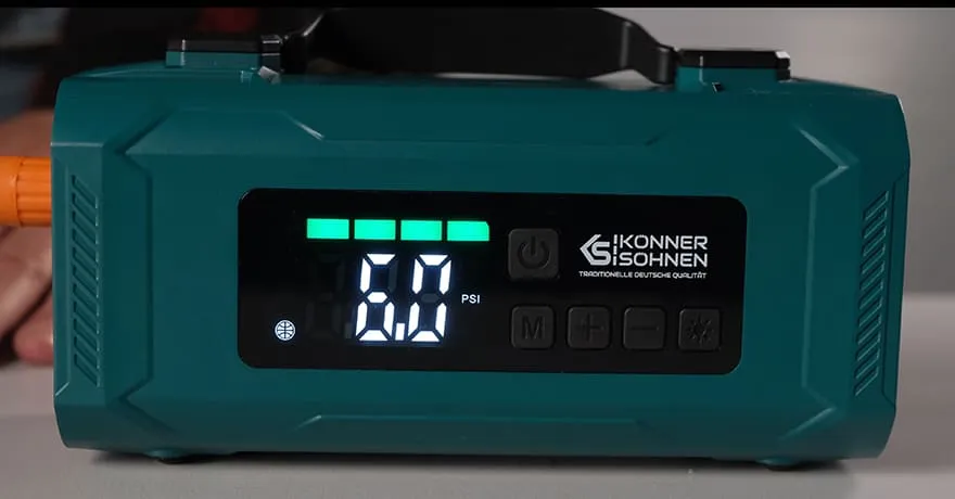 Пусковий пристрій для автомобілів Konner&Sohnen KS JSP-2000 14800 mAh - мініатюра 14