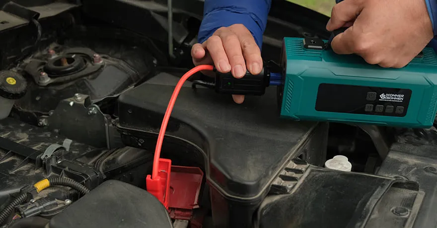 Пусковий пристрій для автомобілів Konner&Sohnen KS JSP-2000 14800 mAh - мініатюра 8