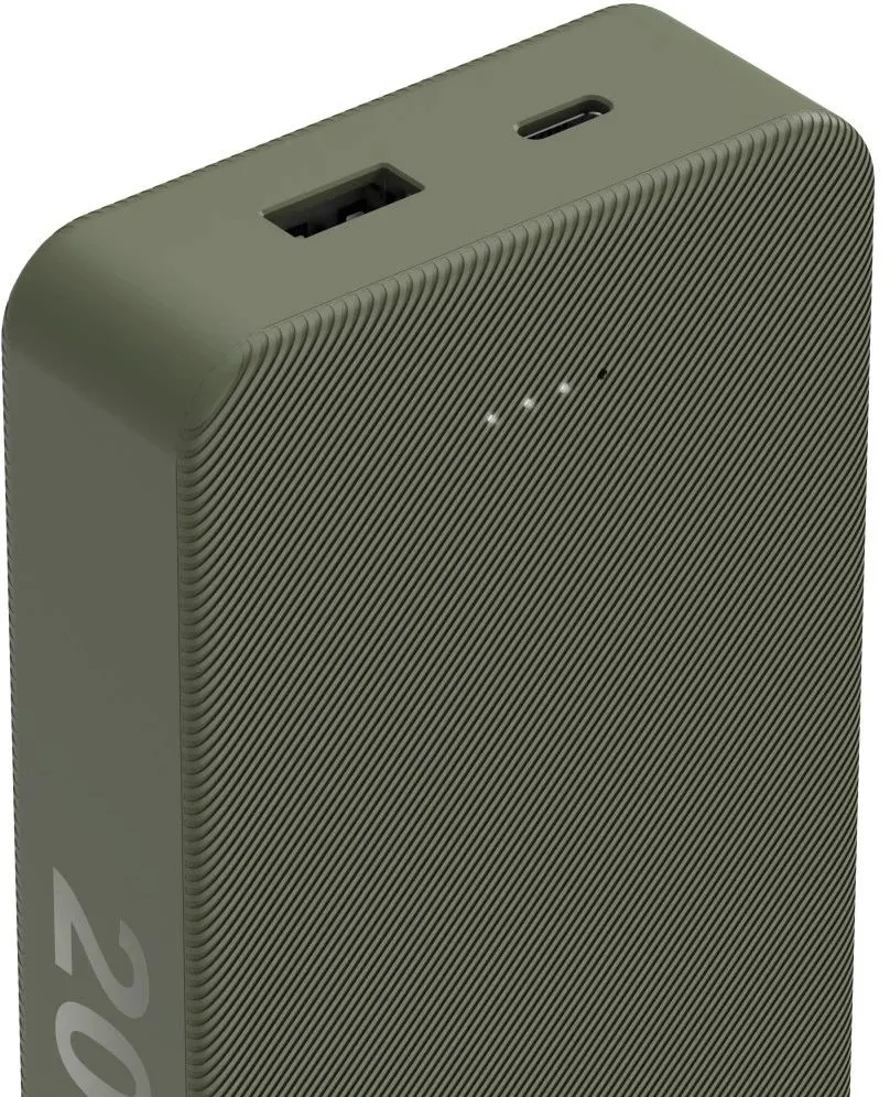 Універсальна мобільна батарея Hama 20000mAh 15W Green (00201716) - мініатюра 3