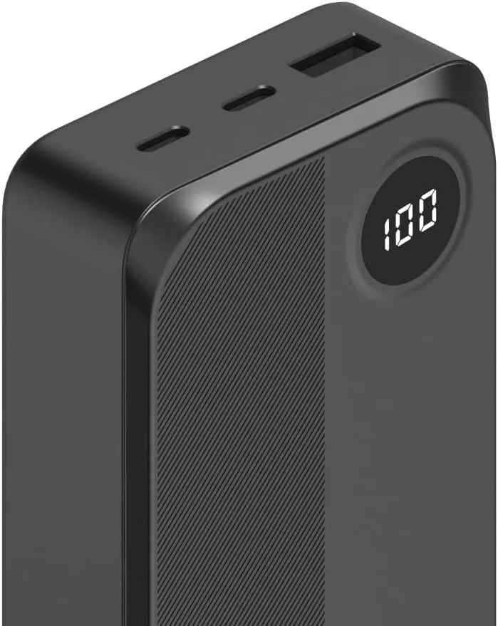 Універсальна мобільна батарея Hama 20000mAh 15W Black (00201755) - мініатюра 3