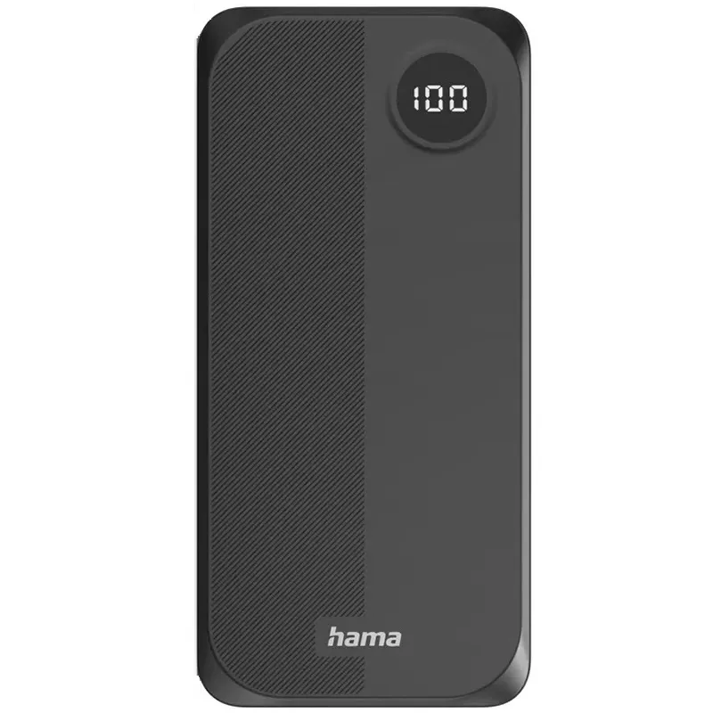 Універсальна мобільна батарея Hama 20000mAh 15W Black (00201755) - мініатюра 6
