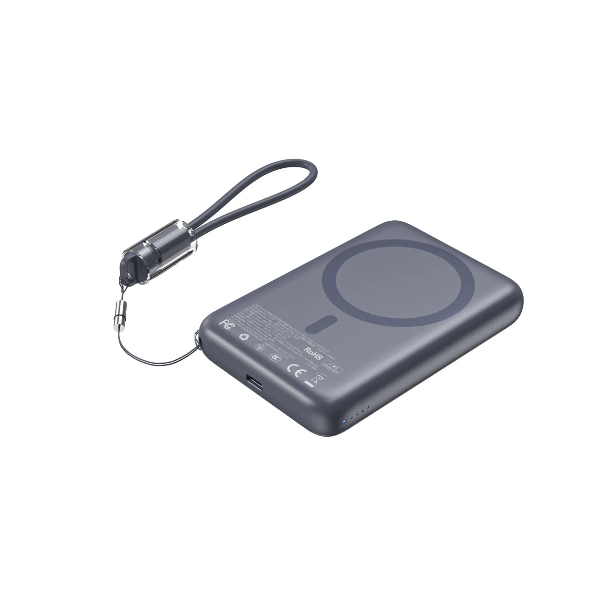 Універсальна мобільна батарея Choetech B862 10000mAh 22.5W Black - мініатюра 2