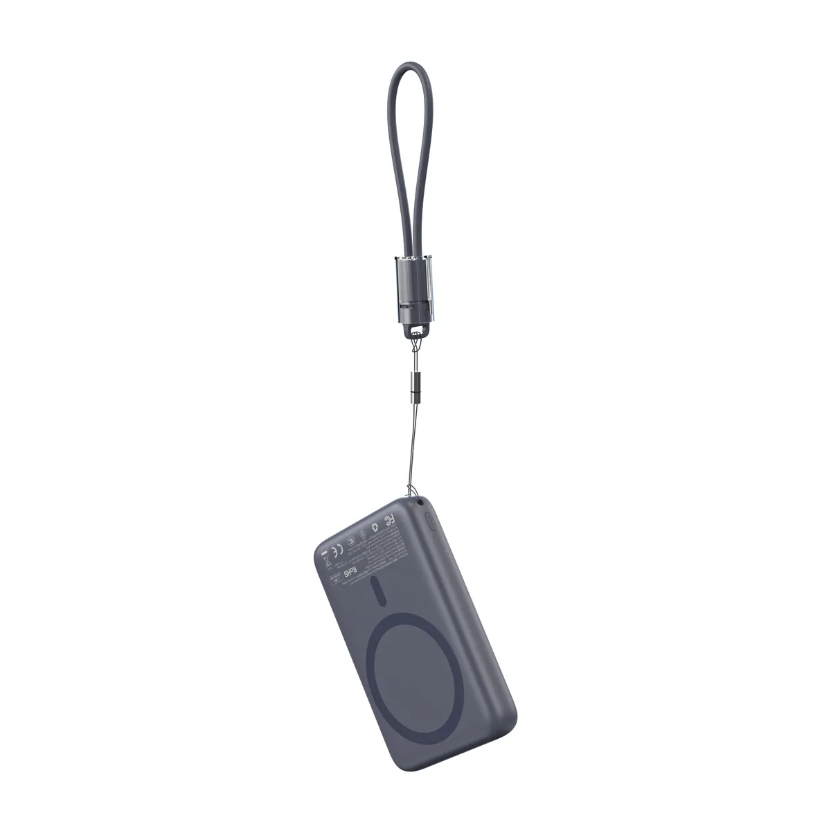 Універсальна мобільна батарея Choetech B862 10000mAh 22.5W Black - мініатюра 4