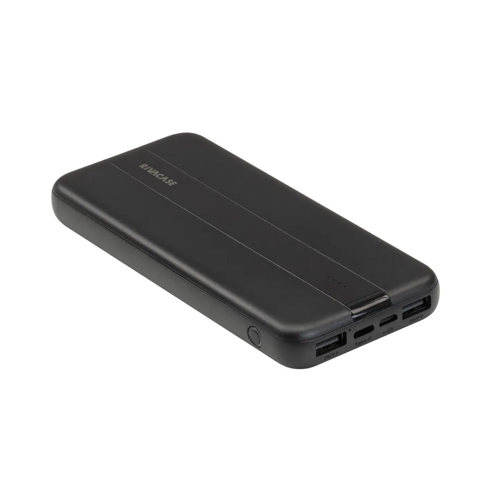 Універсальна мобільна батарея Rivacase Rivapower 10000mAh Black (VA2041) - мініатюра 8