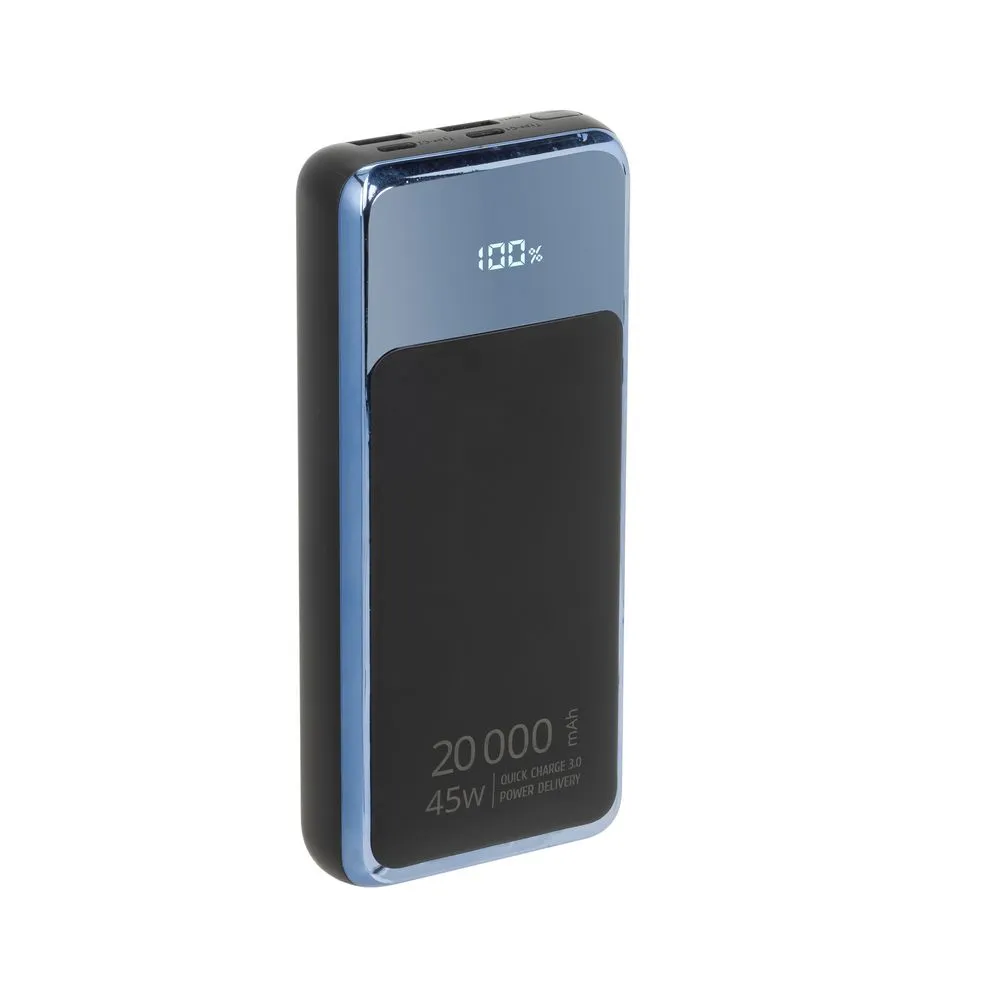 Універсальна мобільна батарея Rivacase Rivapower 20000mAh Black (VA1075) - зображення 1