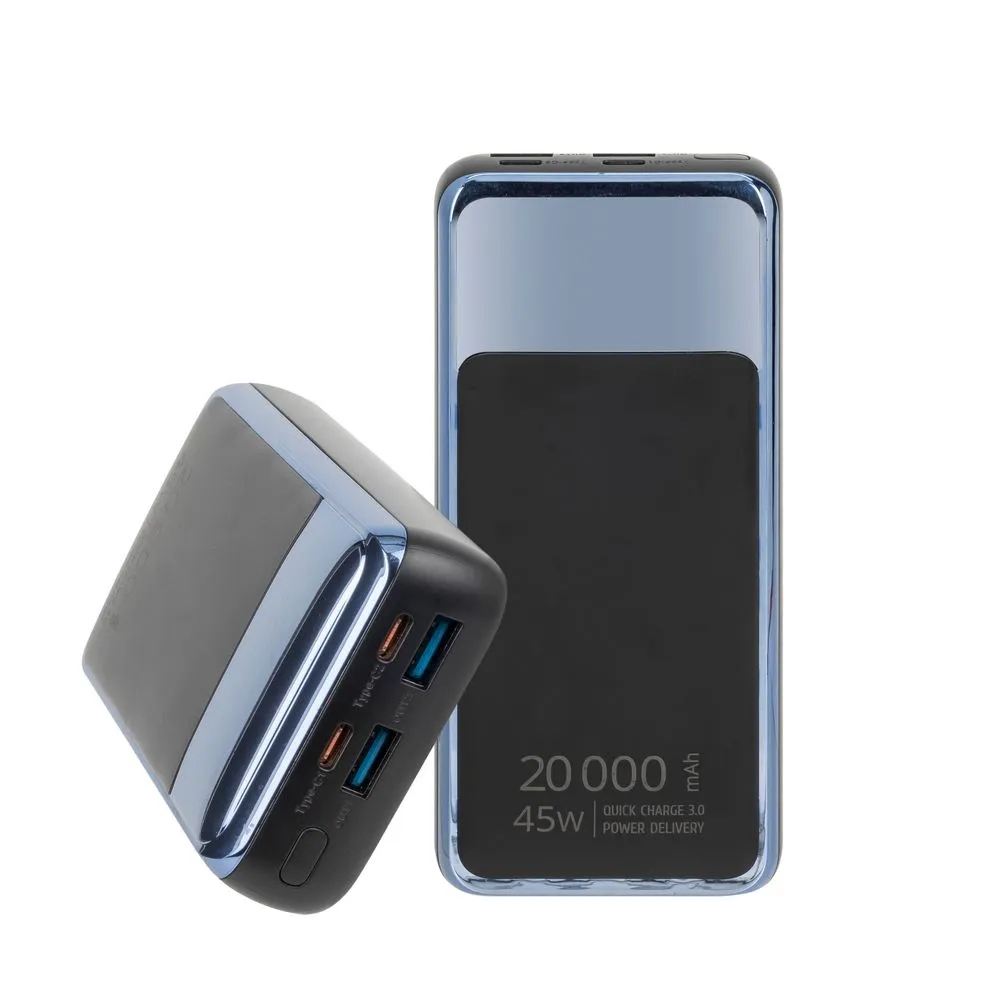 Універсальна мобільна батарея Rivacase Rivapower 20000mAh Black (VA1075) - мініатюра 5