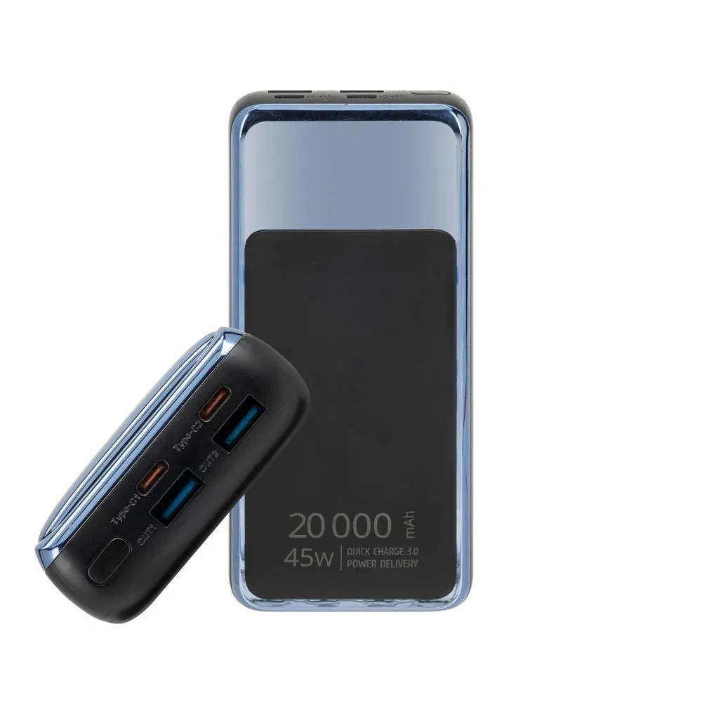 Універсальна мобільна батарея Rivacase Rivapower 20000mAh Black (VA1075) - мініатюра 6