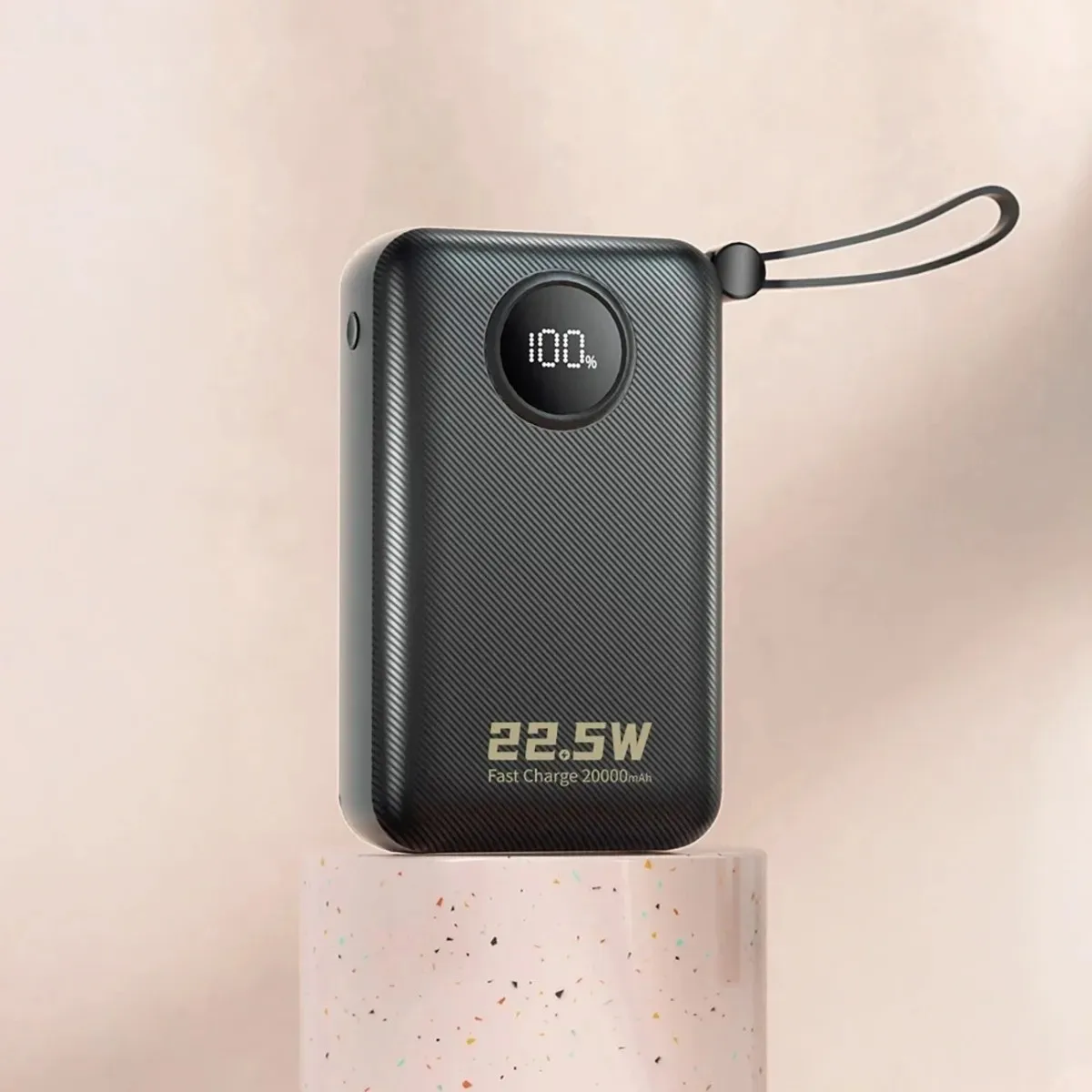 Універсальна мобільна батарея Dudao K14+ 20000mAh 22.5W Black (6977196680016) - мініатюра 5