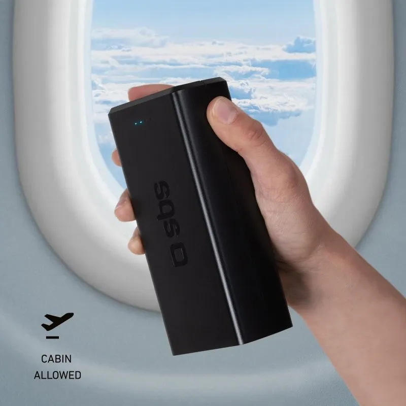 Універсальна мобільна батарея SBS 30000 mAh 20W Black (TTBB30000PD20K) - мініатюра 4