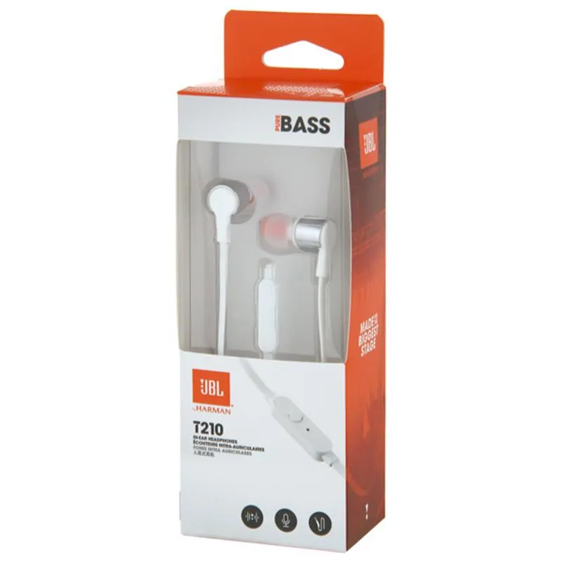 Гарнітура JBL T210 Gray (JBLT210GRY) - мініатюра 13