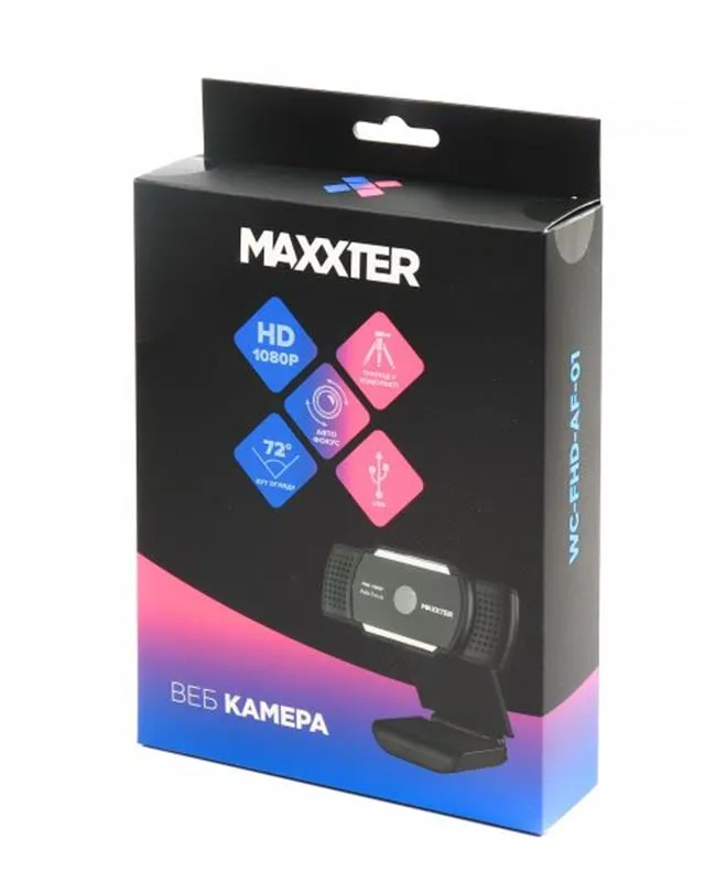 Веб-камера Maxxter WC-FHD-AF-01 - мініатюра 7