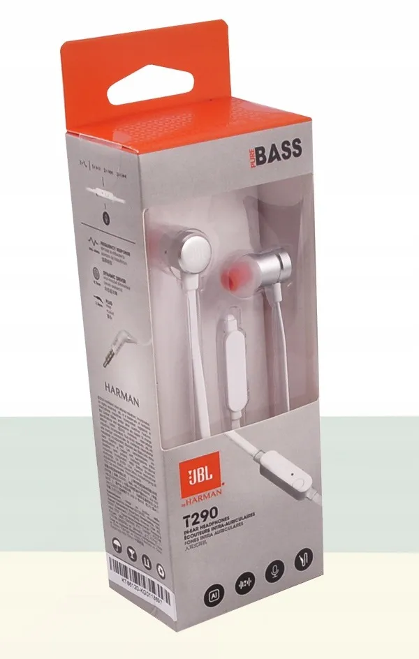 Гарнiтура JBL T290 Silver (JBLT290SIL) - мініатюра 15