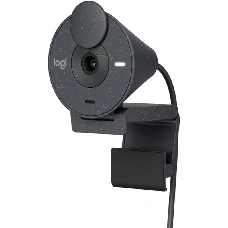 Веб-камера Logitech Brio 300 Graphite (960-001436) - мініатюра 9