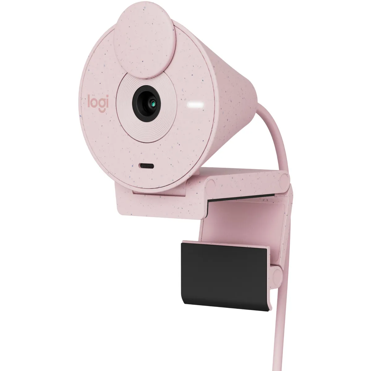 Веб-камера Logitech Brio 300 Rose (960-001448) - мініатюра 9